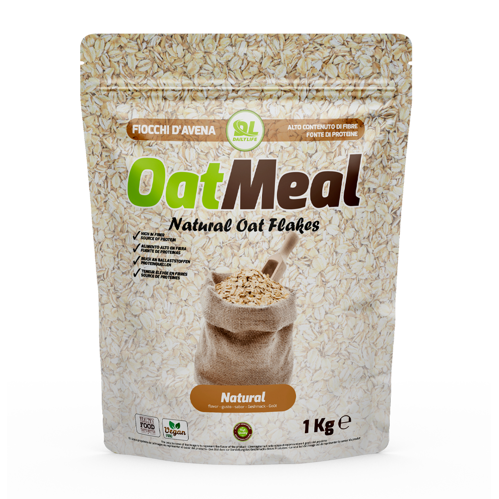 Fiocchi di avena OatMeal Natural Flakes - Daily Life Italia