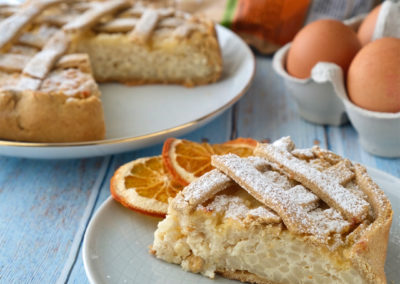 Pastiera di riso leggera