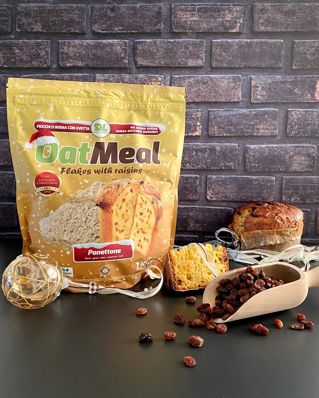 Oat Meal Instant Panettone