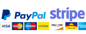 Pagamenti sicuri con PAYPAL e STRIPE