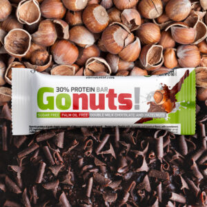 Gonuts! Protein Bar Double milk chocolate and hazelnuts